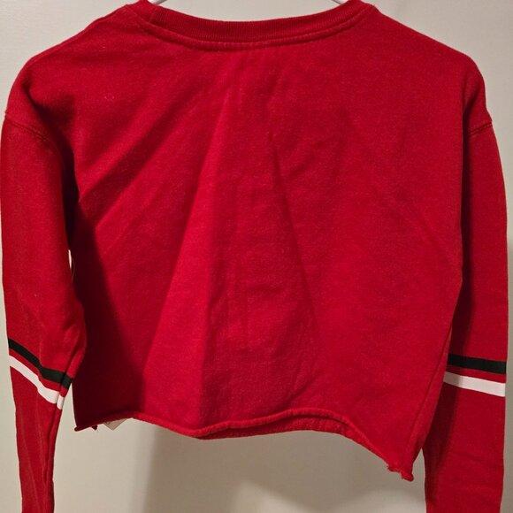 DISNEY WOMENS MICKEY MOUSE CROP TOP - Picture 2 of 3